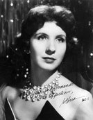 Gloria Boh, circa 1955. Inscribed to Derek [McGovern] and Armando [Cesari] with affection, Gloria 2011 