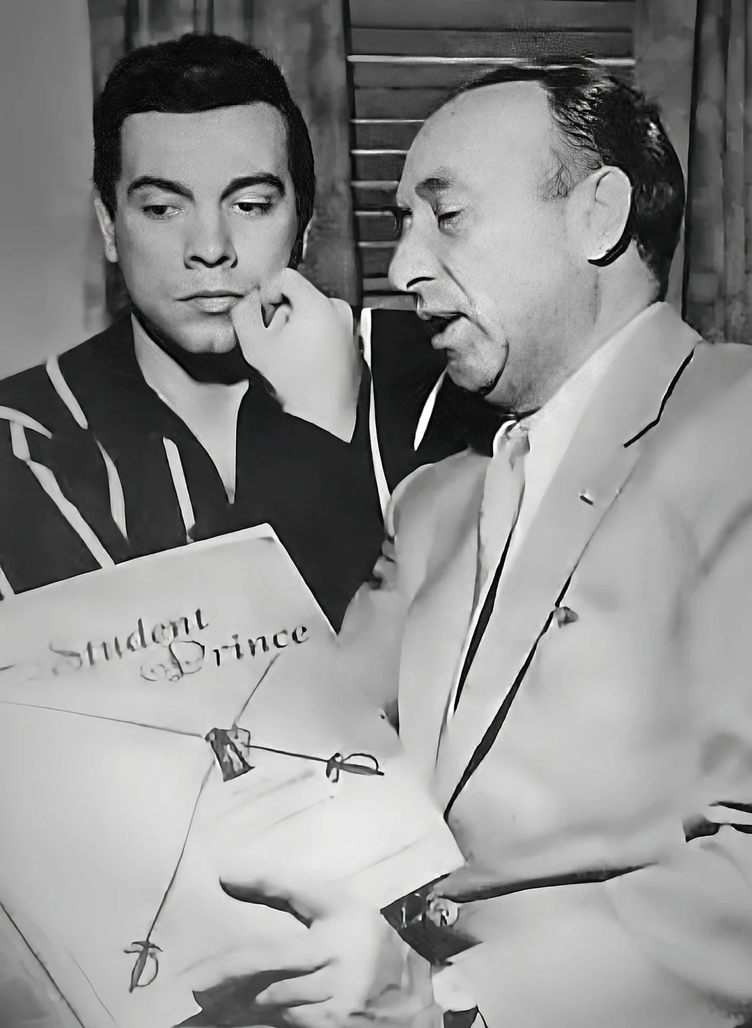 With Joe Pasternak, 1952
